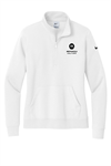Nike Women's Club Fleece Sleeve Swoosh 1/2-Zip